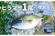No.2098-1 ふる里館 ヒラマサ1尾セット（三枚おろし）