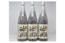 No.3066-3　焼酎 【池田旗山】一升瓶×3本セット