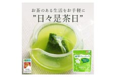 No.054-2 緑茶ティーバッグ（4g×10p）【ノウフクJAS認証茶】