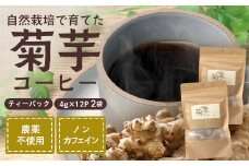 菊芋コーヒーふ～【２袋】｜ コーヒー 菊芋 ノンカフェイン 野菜茶 きくいも お茶 焙煎 ギフト グルメ お取り寄せ 南大隅町（AZ7405）