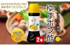 P43004 ゆずポン酢＜280ml＞(2本) 鹿児島県産 ゆず 柚子 ユズ ぽん酢 ポン酢 たれ ドレッシング 調味料 しゃぶしゃぶ サラダ 【財宝】