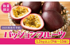 ≪2025年先行予約/数量限定≫南国種子島産！パッションフルーツ 1.3 kg以上 (9個~15個）【パッションフルーツ パッション フルーツ 果物 くだもの お取り寄せ 期間限定 数量限定 人気 おすすめ 先行予約 種子島産 鹿児島県 中種子町 BN02】