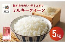 ミルキークイーン 5kg  新米 お米 こめ コメ 精米 白米 南種子町 鹿児島 かごしま 【株式会社こめこめアイランド】