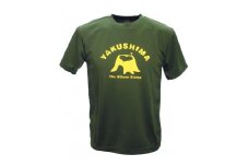 やくＴ（屋久島Ｔシャツ）・ウィルソンハート＜オリーブ／サイズL＞