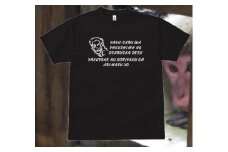 やくさるTシャツDRY LLサイズ 【黒】