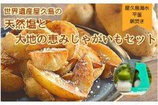 【2025年3月上旬頃から発送】屋久島の天然塩「海のうた」と屋久島産じゃがいもセット 5kg＜農薬不使用＞