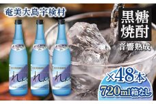 黒糖焼酎れんと25度　四合瓶（箱なし） 720ml×48本 25度 焼酎 お酒 奄美大島 宇検村 鹿児島 奄美大島開運酒造