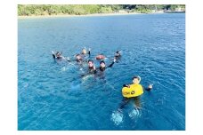 のんびり快適！奄美大島でボートシュノーケリング