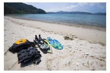 綺麗な海でのんびり。シュノーケリングレンタル