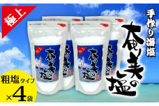 【奄美の塩】極上粗塩×4袋セット