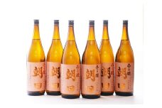 黒糖焼酎「壱乃醸」一升瓶６本【朝日酒造】