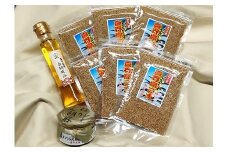 国産白ごま４種(胡麻油・ねり胡麻・いりごま・すりごま)