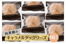 純黒糖のキャラメルダックワーズ(16個入り)【バッハとピカソ】