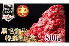 【うしの中山】 黒毛和牛 切り落とし 800g