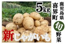 【2025年3月発送】"サンゴの恵み" 新じゃがいも ５kg【大小混合】
