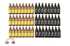 80　奄美黒糖焼酎｢島のナポレオン｣と「あじゃ黒」セット（48本） ( 蔵元直送 酒 プリン体ゼロ 糖質ゼロ 奄美 徳之島 鹿児島 晩酌 和食 洋食 島のナポレオン 奄美大島にしかわ酒造 )