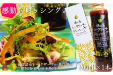 1913爽やかで感動の美味しさ！徳之島シークワーサードレッシング（200ml×1本） (サラダ ドレッシング 調味料 徳之島 奄美 鹿児島 太陽 恵み 果汁 柑橘 フルーツ 果物 )