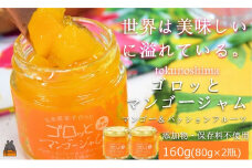 1917世界は美味しい～ゴロッとマンゴージャム（マンゴー&パッション）160g  ( 果物 フルーツ パン ジャム 徳之島 奄美 鹿児島 世界自然遺産 太陽 恵み 美味しい )