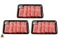 鹿児島黒牛ウデスライス　300g×3パック（合計900g）でお届けします。