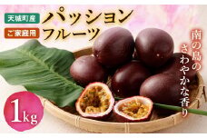 【2025年発送】パッションフルーツ 家庭用1kg 果物 フルーツ トロピカルフルーツ AJ-27