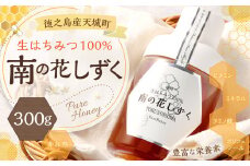 徳之島産 宝果樹園 生はちみつ 「南の花しずく」ハチミツ 300g 天城町 生蜜 非加熱