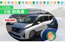 鹿児島県 徳之島 天城町 レンタカー 3泊利用券 普通自動車 8人乗り ビジネス 旅行 チケット