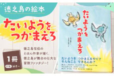 徳之島の絵本 「たいようをつかまえろ」 絵本 えほん 本 ほん 幼児 子供 子ども こども 読み聞かせ 鹿児島県 天城町