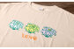 【トルコギキョウ（サンドベージュ）：Mサイズ】徳之島 天城町 YADWU オリジナル Tシャツ