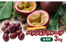 (2025年6月より順次発送)カツジファームの自宅用パッションフルーツ3kg【1467900】
