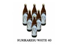 ルリカケスホワイト900ml　6本セット【1479845】