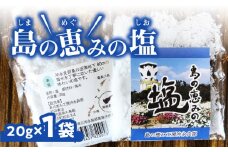 島の恵みの塩 1袋　W011-003u
