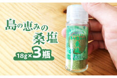 島の恵みの桑塩 （ビンタイプ）×3瓶　W011-110u-02