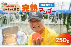 瞬間冷凍！えみちゃん農園の完熟アップルマンゴー　C008-011