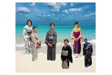 ヨロン島着物  留袖 他 着物一式(Ｂ)　【レンタル・チケット】