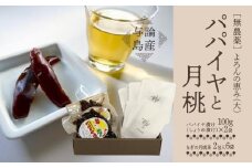 【与論島産】　よろんの恵み（大） パパイヤと月桃  | 飲料 飲み物 飲みもの ドリンク お茶 茶 ティーバック 農薬不使用 月桃 月桃茶 パパイヤ漬け ノンカフェイン ポリフェノール リラックス効果 鹿児島県 与論島