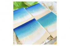 ※受付終了※レジンアートが初めての方に♪カラーおまかせ スクエアミニアート (10cm × 10cm)