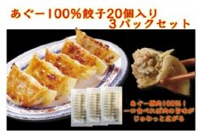 沖縄そばセット&あぐー100％餃子（2パックセット）