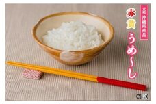 【沖縄定番の箸】赤黄うめ～し（1膳）×３