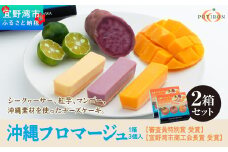 お菓子 沖縄フロマージュ (3個入) 2箱セット【審査員特別賞 受賞】【宜野湾市商工会長賞 受賞】