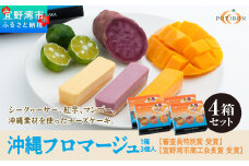 お菓子 沖縄フロマージュ (3個入) 4箱セット【審査員特別賞 受賞】【宜野湾市商工会長賞 受賞】