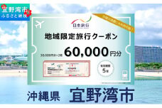 沖縄県 宜野湾市 日本旅行 地域限定旅行クーポン (紙券)【60,000円分】 | ふるさと納税 旅行 沖縄 ホテル 旅行券 トラベル ふるさと チケット 宿泊 宿泊券 宿 観光 飛行機 送料無料 リゾート ファミリー ペア ダイビング 宜野湾 普天間 トロピカルビーチ
