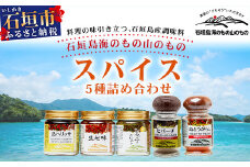 UY-1 石垣島海のもの山のものスパイス&オリジナル詰め合わせセットA