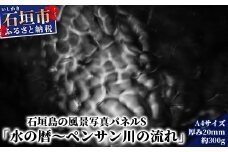 NN-11 石垣島の風景 写真パネルS（水の歴～ペンサン川の流れ）
