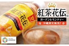 【沖縄限定販売！】紅茶花伝ガーデンレモンティー　500ml×24本