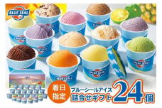 【着日指定必須】ブルーシールギフト24（12種類） アイス アイスクリーム ご当地 アイス 沖縄 スイーツ デザート お菓子 おかし