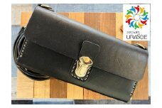 【レザーベース】BAGウォレット（ブラック）