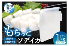 モチっとした新食感！ ソデイカ (セーイカ) 約 1kg いか 刺身 イカ 大容量 真空パック 小分け いか刺身 お徳用 急速 冷凍 直送 海産物 沖縄 グルメ 海産物 産地直送 冷凍保存 半年 長期保存 不揃い 簡易包装 1キロ 12,000円 1万2千円 アカイカ メオトイカ イカ刺身 沖縄県 糸満市
