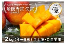 【 先行予約 2025年 発送 】コーラルファーム アップルマンゴー 2kg (4～6玉) 優品 沖縄県産 マンゴー アーウィンマンゴー 2キロ 国産 完熟マンゴー 果物 くだもの フルーツ 完熟 夏 沖縄 お取り寄せ ギフト 産地直送 農家直送 糸満市 