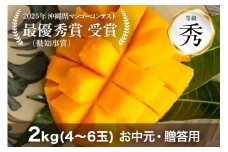 【 先行予約 2025年 発送 】コーラルファーム アップルマンゴー 2kg (4～6玉) 秀品 沖縄県産 マンゴー アーウィンマンゴー 2キロ 国産 完熟マンゴー 果物 くだもの フルーツ 完熟 夏 沖縄 お取り寄せ ギフト 産地直送 農家直送 糸満市 