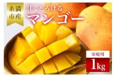 【訳アリ】【 先行予約 2025年 発送 】 訳あり 沖縄県 糸満産 かねよし マンゴー アーウィンマンゴー 1kg 訳アリ 訳あり品 沖縄県産 アップルマンゴー 国産 完熟マンゴー 果物 くだもの フルーツ 完熟 夏 特産品 沖縄 産地直送 農家直送 甘い 濃厚 糸満市 